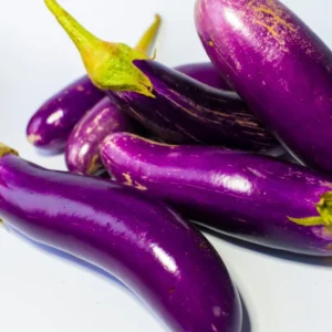 100 Eggplants Seeds, Long Purple Eggplants Seeds For Planting Outdoor, Eggplants Vegetable Seeds