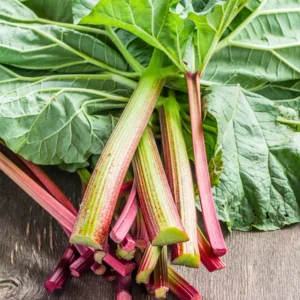 Rhubarb Plants Live - Pack of 2 - Red Stalks - Hardy Perennial Vegetable